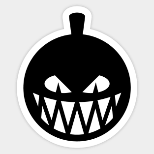 Halloween Pumpkin (Jack O’Lantern / Emoji / 1C) Sticker